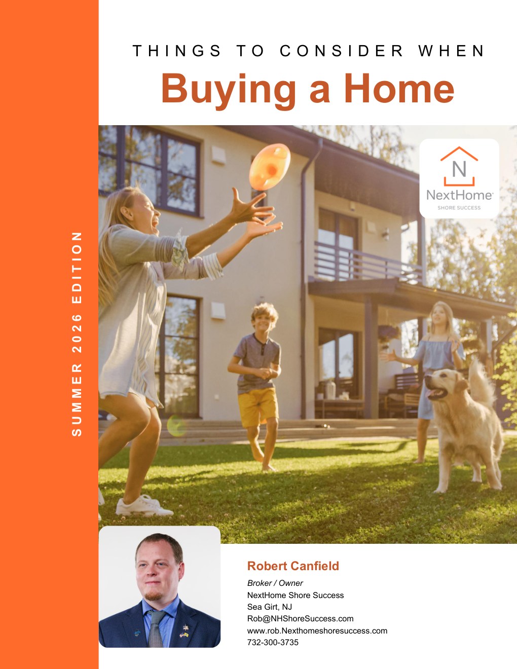 Cover of Things to Consider When Buying a Home, Summer 2026